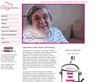 Tablet Screenshot of caregiversnh.org